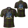 Modern Hunting Tartan Polo Shirt - Scottish Warrior Clothing With Golf Style
