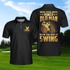 Move Over Boys, Old Man Golf Polo Shirt - For Those Who Love Golf And Want To Stand Out