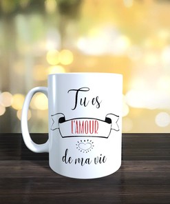 Mug You Are The Love Of My Life - Personalized Valentine's Gift - Double Mug