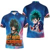 My Hero Academia Apollo Midoriya Izuku Fan Polo Shirt With 3D Print