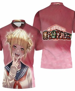 My Hero Academia Nejire Hado Cute Smile Japanese Fan Polo Shirt With 3D Print