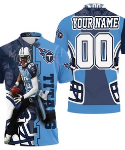Mycole Pruitt 85 Titans' Fan? Show Your Style With Personalized 3D All Over Print Polo Shirt - Perfect Gift For Fans