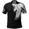 Mystical Raven Viking Tattoo 3D Polo Shirt For Tattoo Fans