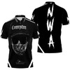 N.W.A. All-Over Print Zombie Hip Hop Polo Shirt For Fans