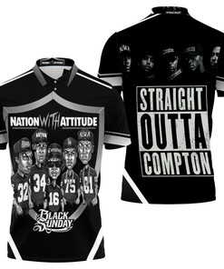 N.W.A. Oakland Raiders Collapsible Polo Shirt For Sports Enthusiasts