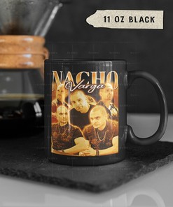 Nacho Varga Coffee Mug with Vintage Jesse Pinkman and Heisenberg Design | Breaking Bad Mug Collection