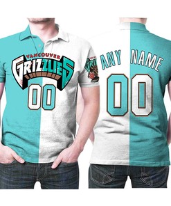 Name & Number 3D Polo Shirt - Memphis Grizzlies City Edition Jersey Inspired - Gift For Fans
