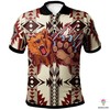 Native American Bear Polo Shirt - A Unique And Cultural Gift For Native American Fans.