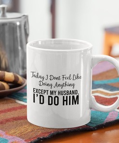 Naughty Husband Funny Coffee Mug Set, Valentines Day Gift the Husband Will Enjoy