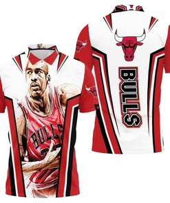 Nba Chicago Bulls Polo Shirt - Michael Jordan Gift For Fans