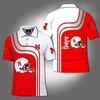 Nebraska Huskers College Football 3D Polo Shirt For Fans