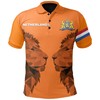 Netherlands Polo T Shirt With Double Lion Print For Dutch