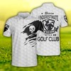Never Underestimate An Old Man With A Golf Club Polo Shirt With Quote