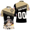 New Orleans Saints Nfc South Division Champions 2020 Nfl Season Personalized Polo Shirt - Ideal For Saint'S Fans