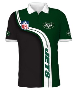New York Jets 3D All Over Print Polo Shirt - Perfect Gift For Jets Fans