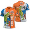 New York Knicks Nba Unisex Funny Christmas The Grinch 3D Polo Shirt - Must-Have For 3D T-Shirt Birthday Gifts