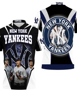 New York Yankees Aaron Judge Gleyber Torres Giancarlo Stanton All Over Print Polo Shirt - Best Fan Gift