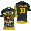 Nfc North Champions Thank You Fans The Pack Is Back Personalized Polo Shirt - A Bold And Unique Fan Favorite