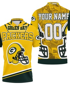 Nfc North Winner Legend Great Players Thanks Personalized Green Bay Packers Polo Shirt - Celebrating The Best