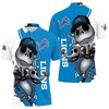 Nfl Fan Detroit Lions 3D Polo Shirt - A Must-Have For Fans Of The Nfl And The Detroit Lions