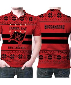 Nfl Fans Personalized Tampa Bay Buccaneers Logo All Over 3D Printed Polo Shirt - Perfect Gift