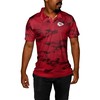 Nfl Men'S Camo Printed Polo Shirt With Kc Chiefs Logo - Perfect Fan Gift