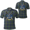 Nicolson Hunting Ancient Tartan 3D All Over Print Polo - Perfect For Fans Of Celtic Scottish Warrior