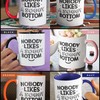 Nobody Likes A Soggy Bottom Mug | British Baking Show Inspired Mug | Bake Off Coffee Cup