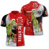 North Carolina State Wolfpack Ncaa Funny Christmas The Grinch Polo Shirt - Perfect For All Over Print Polo T-Shirt Fans
