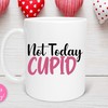Not Today Cupid Romantic Mug Gift Set for Girlfriend or Boyfriend