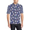Ocean Shark Camouflage Pattern Short Sleeve Polo Shirt - Perfect Gift For Fans #29 With All Over Print