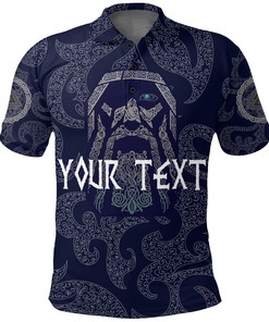 Odin God Tattoo Viking Polo Shirt - Show Your Love For The Nordic Deity