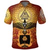 Odin'S Celtic Raven Drakkar Gold Valknut Viking Polo Shirt For Gifts - Personalized 3D Polo Shirt