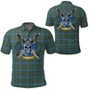 Ogilvie Hunting Modern Tartan 3D All Over Print Polo - Perfect Gift For Fans Of Celtic Scottish Warrior