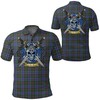 Ogilvie Of Airlie Ancient Tartan 3D Polo Shirt - Celtic Scottish Warrior Fan'S Dream Gift
