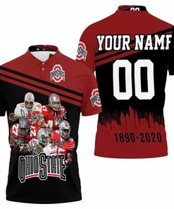 Ohio State Buckeyes Legend Players Signed 130Th Anniversary Personalized Polo Shirt - Celebrate Your Team'S Legacy