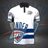 Oklahoma City Thunder 3D Polo Shirt - Ideal Gift For Nba Fans