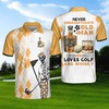 Old Man Golf And Whiskey Polo Shirt For Enthusiasts