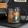 Once Upon A Time Brad Pitt Movie Mug, Retro Aesthetic Coffee Cup, 90s Vintage Brad Pitt Quote Gift