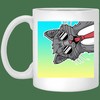 One Cool Cat Mug - Happy Valentine's Day Mug with Mug 11oz and Cute Mugs Set