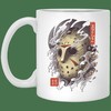 Oni Jason Mask Cute Valentine's Day Mug