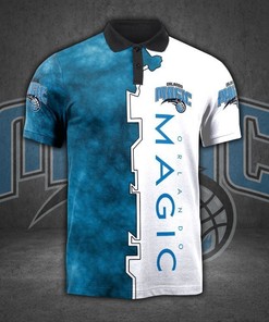 Orlando Magic Holographic 3D Personalized Polo Shirt - Perfect Gift For Fans