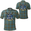 Paisley District Tartan 3D Polo Shirt - Great Gift For Fans Of Celtic Scottish Warrior