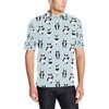 Panda Pattern Print Polo Shirt - Stylish And Cute For Animal Lovers