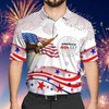 Patriotic One Nation Under God Eagle Polo Shirt - Show Your Patriotism With This Stylish Polo