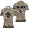 Patriotic Style - Camouflage 3D Polo Shirt For New Orleans Saints Fans