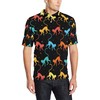 Pattern Print Design 01 Monkey Polo Shirt - Perfect Gift For Fans Of Animal Patterns