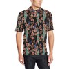 Peacock Pattern Polo Shirt - Perfect For Animal And Nature Enthusiasts Who Want Style