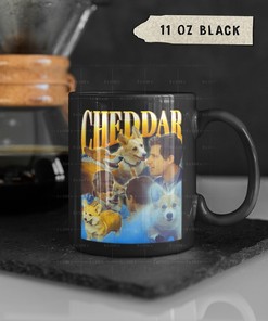 Pembroke Welsh Corgi Mug with Cheddar Design | Perfect Coffee Mug for Brooklyn 99 Fans
