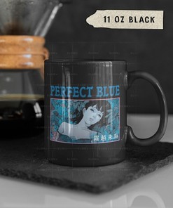Perfect Blue Classic Coffee Mug, Mima Kirigoe Homage Mug, Satoshi Kon Anime Otaku Merch Gift, Perfect Blue Quote Mug